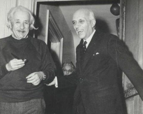 nehru and einstein