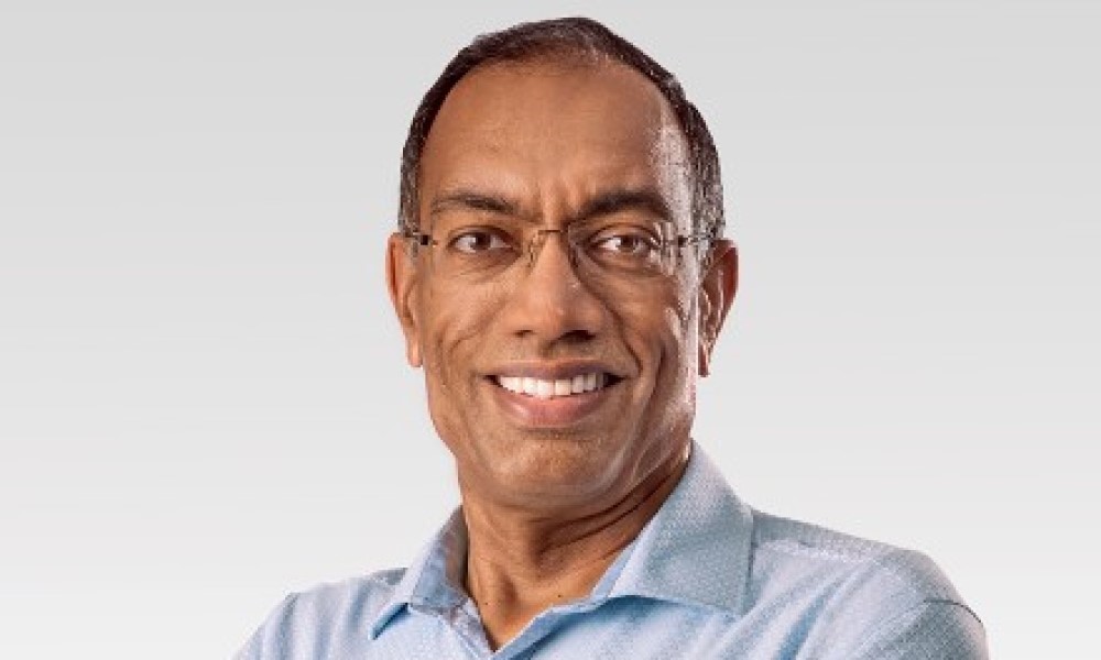 File photo of Walmart CTO Suresh Kumar, whose $15 million salary sparks debate amid 1,500 tech job layoffs